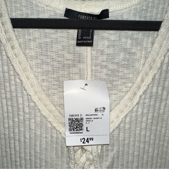 Women’s Bodycon Lace-Up Mini Dress Size L - Picture 2 of 3